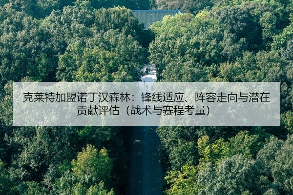 克莱特加盟诺丁汉森林：锋线适应、阵容走向与潜在贡献评估（战术与赛程考量）